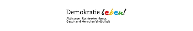 Bundesprogramm Demokratie leben Logo