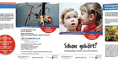 Faltblatt der IKS zur Kindertagespflege in Sachsen