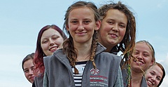 Jugendliche des Internationalen Freiwilligendienstes in Polen und Tschechien (Paritätische Freiwilligendienste SachsengGmbH)