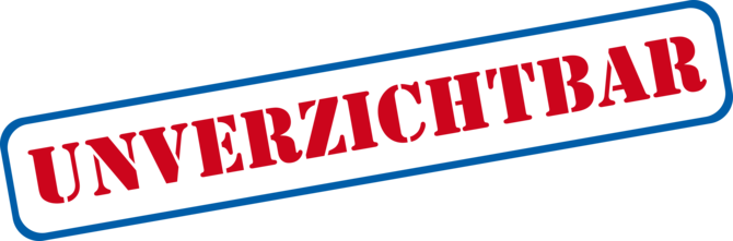 Logo "unverzichtbar" - Sozialabbau stoppen!