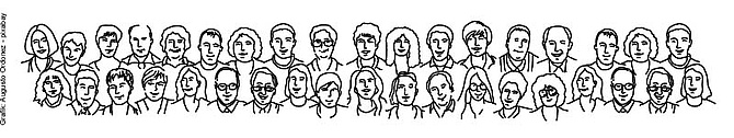 Grafische Darstellung einer Gruppe von unterschiedlichen Menschen. (Augusto Ordonez - pixabay.com)