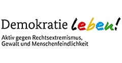 Bundesprogramm Demokratie leben Logo