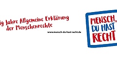 Mensch, Du hast Recht! Logo Kampagne Paritätischer Wohlfahrtsverband