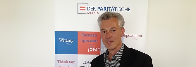 Matthias Steindorf, Bereichsleiter Soziale Arbeit und Bildung des Paritätischen Sachsen