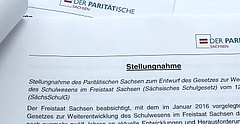 Stellungnahme des Paritätischen Sachsen zum Gesetzentwurf für ein neues sächsisches Schulgesetz