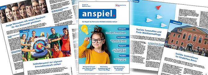 Magazin anspiel, September 2024, Soziale Innovation