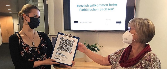 Paritätischer Sachsen, Weiterbildung, Corona Warn App